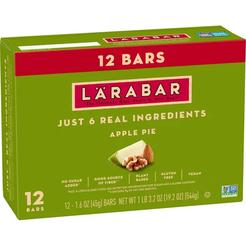 Vista 7 de Larabar - Barras de frutas y nueces, sin gluten y veganas, 9.6 onzas, 6