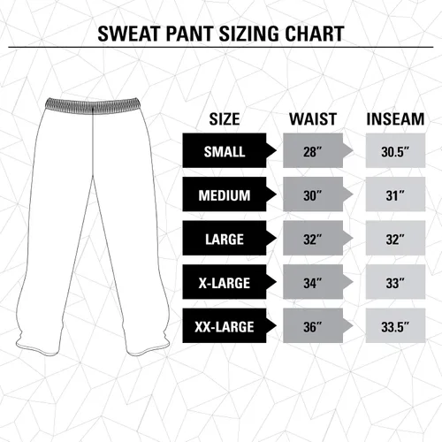 Vista 9 de Calhoun - Pantalones deportivos oficiales de la NHL con forro polar para hombre