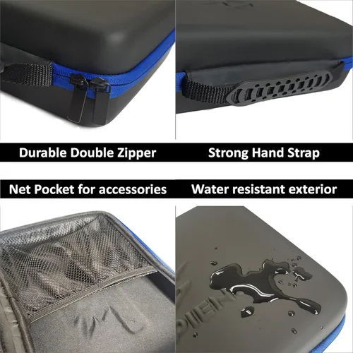Vista 3 de Battling Tops Soft Carrying Case Waterproof Storage Organizer for Spinning Top and Launcher (Medium)