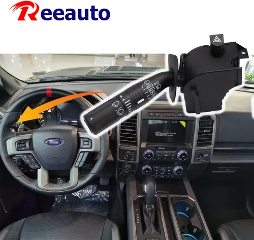 Vista 7 de Interruptor de señal de giro multifunción para faros delanteros, interruptor del limpiaparabrisas compatible con 02-05 Explorer 03-06 Expedition