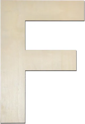 Vista 23 de Letra M de madera de 12 pulgadas de grosor, letra de madera grande sin terminar de 1/4 de pulgada de grosor para decoración de pared del hogar