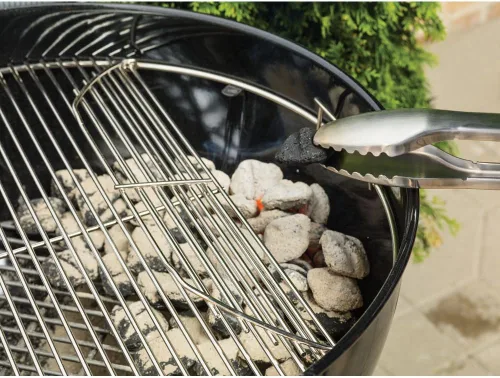 Vista 2 de Weber Original Kettle Premium - Parrilla de carbón, 22 pulgadas, color negro