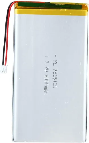 Vista 21 de Batería de polímero de litio 3.7V 2000mAh 103450 Lipo Batería recargable con 2 cables JST PH 0.079 in Conector para altavoz y dispositivo inalámbrico