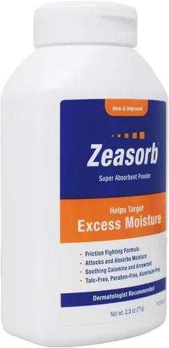 Vista 7 de Zeasorb Polvo superabsorbente de 2.50 oz (paquete de 10)