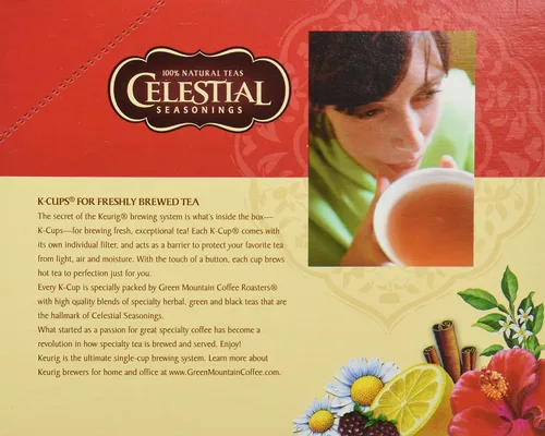 Vista 2 de Celestial Seasonings Estuche de té verde K-Cup de 48