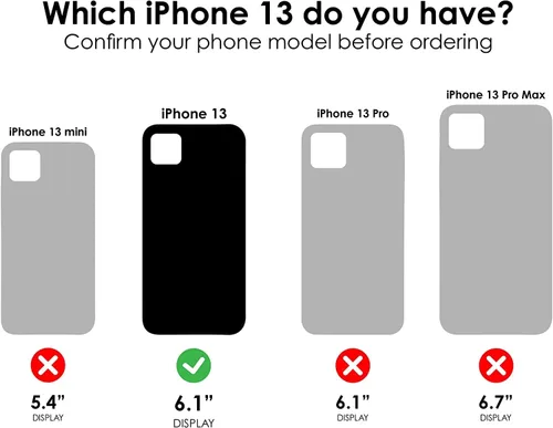 Vista 2 de OtterBox Symmetry Clear Series - Funda para iPhone 13 (solamente), embalaje no minorista, transparente