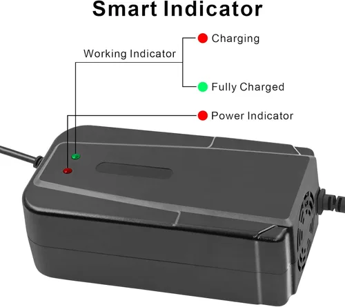 Vista 6 de Cargador de batería de plomo ácido de 24V 3A para Razor E100 Ground Force (no para baterías de iones de litio)