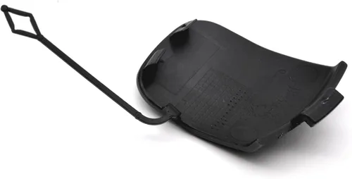 Vista 7 de Tapa de gancho de remolque para parachoques delantero, compatible con Mini Cooper S F55 F56 F57 2014-2018 51117337796 negro