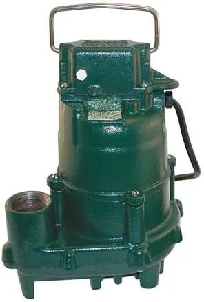 Zoeller 152-0002 Modelo N152 Dose Mate Bomba efluente de cabeza alta w/20' cable