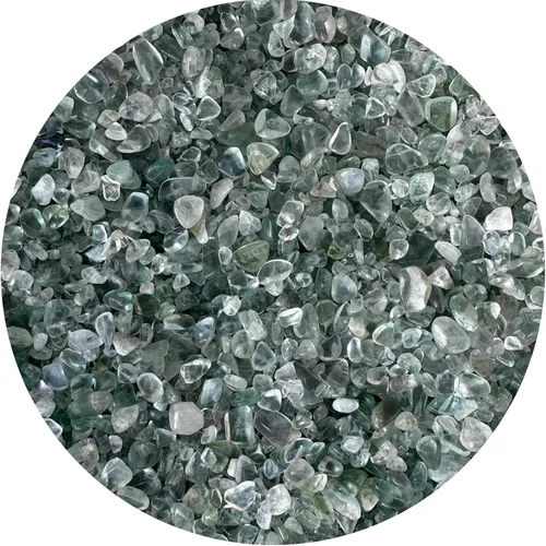 Vista 42 de GAF TREASURES Chips de piedras preciosas de jade semi nefrita natural, de 0.5 libras, mini cristales triturados, chips de cristal sin perforar