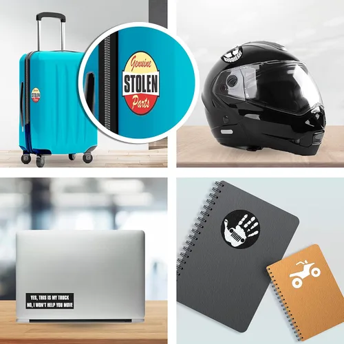 Vista 4 de Pegatina de 85 octanos (clasificación mínima de octano de gasolina para bombas de combustible y estaciones de servicio (2 x 2.5 pulgadas)