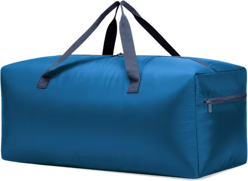 Vista 9 de iFARADAY - Bolsa de lona plegable, 30 pulgadas/75 litros, color negro Negro-75L