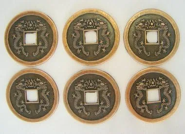6 de Monedas Doble Dragón (I chi Monedas)