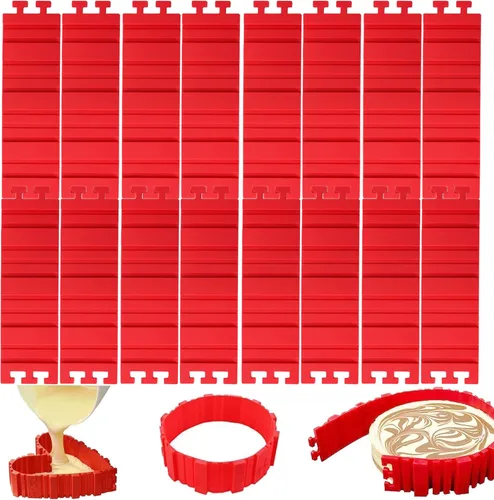 Vista 9 de Woohome 12 moldes de silicona para tartas, herramientas mágicas para hornear serpientes, moldes para tartas, serpientes, moldes para hornear