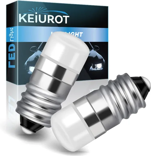Vista 7 de Keiurot Bombilla LED 1487 1447 1446 1449 E10 con número de casa, luces de dirección de 10 V-30 voltios, bombillas de tren, bombilla de linterna, luz