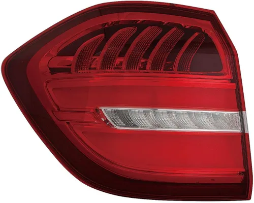 Vista 2 de Compatible con Mercedes Benz GLS Juego de luces traseras 2017 2018 2019 lado del conductor y del pasajero