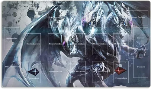 Vista 10 de Nuevo Playmat Dragón Rosa Negra del Mago Oscuro Alfombrilla de Ratón para TCG CCG Juego de Cartas Coleccionables + Bolsa Gratis (ZD014-04)