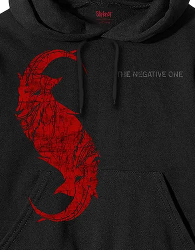 Vista 3 de Slipknot Hoodie Goat S Band Logo Official Mens Black Pullover