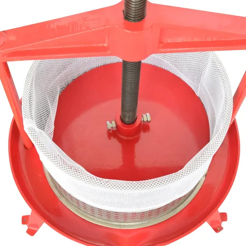 Vista 10 de Bolsa de filtro para prensa de frutas y vino de capacidad de 1.6 galones, paquete de 2