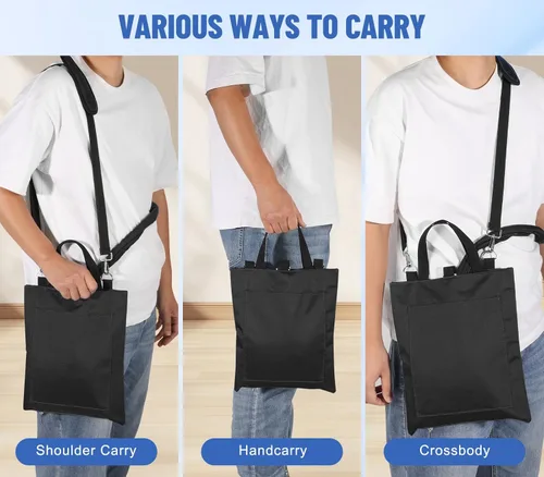 Vista 6 de Rhino Valley Foley - Funda para bolsa de catéter con correa ajustable y cubierta de tubo, soporte para bolsa de nefrostomía con bolsillo