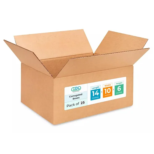 Vista 235 de Cajas largas de mudanza y envío de 18 x 9 x 9 pulgadas (paquete de 10) – Extra resistentes 200 libras frente a las regulares – Cajas de embalaje