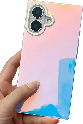 Vista 53 de BANAILOA Funda compatible con iPhone 14 Pro con borde rectangular, bonita funda protectora de lujo con pintura al óleo y flores para mujeres