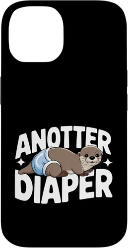 Vista 4 de Anotter Diapers - Funny Newborn Parents New Dad Mom Case for iPhone 16