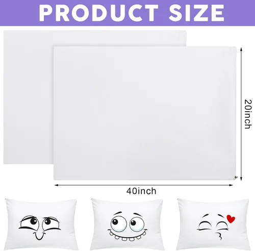 Vista 3 de Shimeyao 24 fundas protectoras de almohada con cremallera de 20 x 26 pulgadas a granel, fundas de almohada de tamaño estándar, fundas de almohada