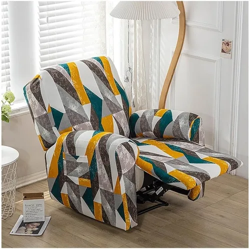 Vista 14 de Lazyboy - Funda para silla reclinable, 4 piezas, fundas para sofá reclinable, fundas antideslizantes y reclinables con bolsillos de almacenamiento