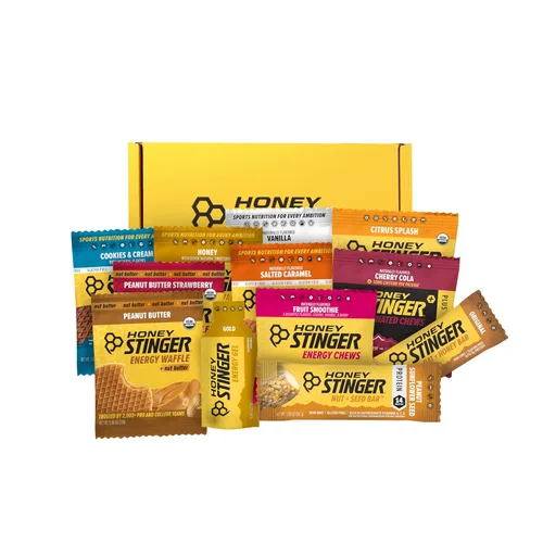 Vista 23 de Honey Stinger Gofle de arce de mantequilla de almendra orgánica, estroopwafel energético para ejercicio, resistencia y rendimiento, nutrición