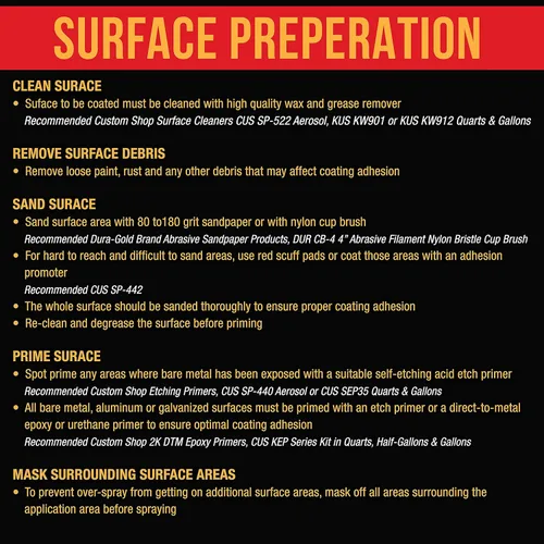 Vista 5 de Custom - Kit de revestimiento de uretano negro de 0.875 galones con pistola de aerosol con regulador