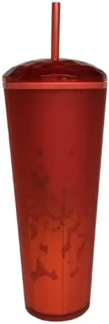 Vista 2 de Starbucks Vaso de caleidoscopio con cúpula degradada de corazones de edición limitada para el día de San Valentín 2022