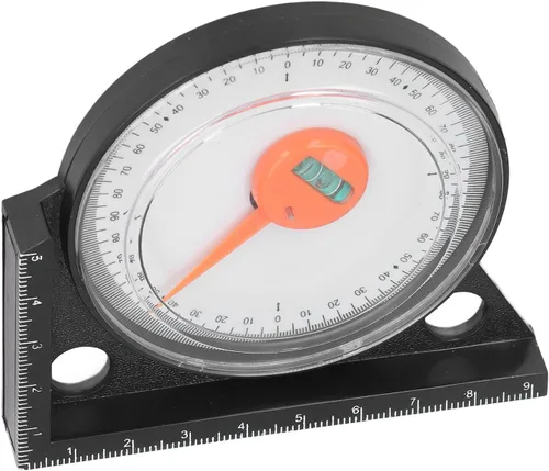 Vista 5 de Fydun Angle Finder High Accuracy Sturdy Durable Plastic Easy Operation Magnetic Angle Locator for Home,Studio,Patio