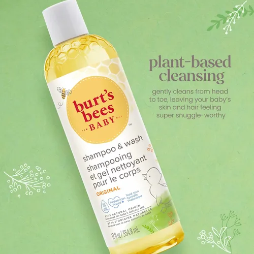 Vista 11 de Burt's Bees Baby Shampoo and Baby Wash Refill