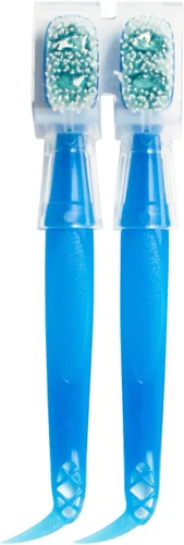 Vista 3 de Crest Alcance Mini cepillos de dientes desechables con pasta de dientes y púa para el trabajo o viajes (12 unidades, paquete de 6 (12 cepillos))