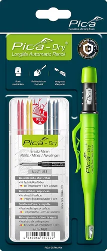 Pica 30402 Kit de marcadores y estuche de plomo 4020