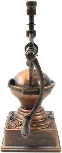 Vista 3 de Treasure Gurus Coffee Lover Gift Miniature Hand Crank Grinder Mill Metal Desk Pencil Sharpener