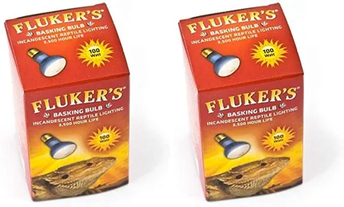 Vista 2 de Fluker's Bombillas Reflectoras Incandescentes de Calentamiento para Tanques de Reptiles, Bombillas de Lámpara de Calor para Reptiles para Luz