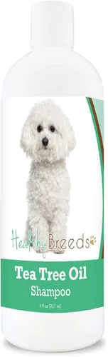 Vista 181 de Healthy Breeds Chow Chow Champú de aceite de árbol de té, formulado para pieles secas e irritadas, reduce la caspa, aroma de gaulteria, 8 onzas