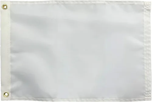 Vista 25 de Bandera negra sólida en blanco personalizable de 12 x 18 pulgadas, haz tu propia pancarta personalizada para decorar nailon resistente al aire