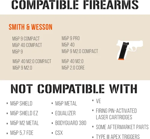 Vista 2 de Sistema de entrenamiento láser Dry Fire No compatible con cartuchos láser o disparadores del mercado de accesorios, sin kit de resorte