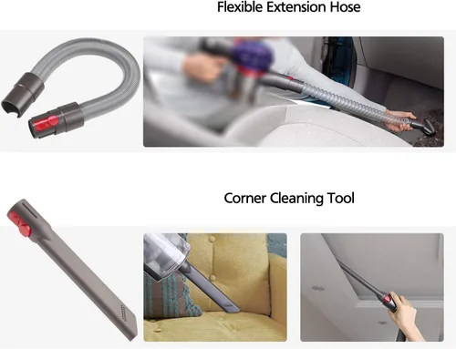 Vista 5 de Kit de accesorios para aspiradora inalámbrica de palo Dyson Gen 5 Gen5 V15 V12 V8 V11 V10 V7 Absolute Detect Animal Outsize Cyclones paquete