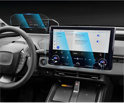 Vista 54 de Protector de pantalla para Chevrolet Trailblazer 2024 2025 2026 – (2 piezas) vidrio templado 9H HD – Chevy Trailblazer (LS, LT, Activ, RS) pantalla