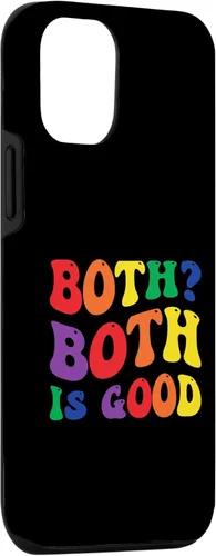 Vista 3 de iPhone 1212 Pro Divertido Bisexual Pride Bi Rainbow Flag Ambos es una buena funda