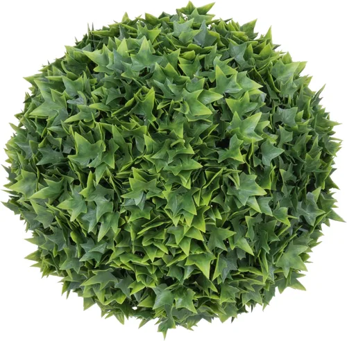 Vista 5 de Vickerman Everyday - Mini hiedra artificial de 5 pulgadas, resistente a los rayos UV, paquete de 4 unidades, bola sintética para plantas