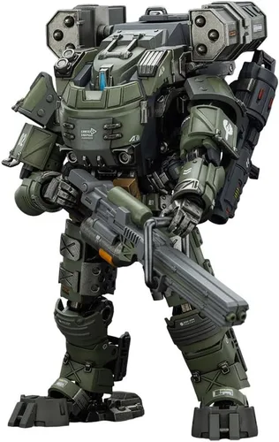 Vista 11 de JOYTOY APOC Series Bedrock Albus Standard Combat Type Mech 1/25 Modelo móvil Figura coleccionable a partir de 15 años