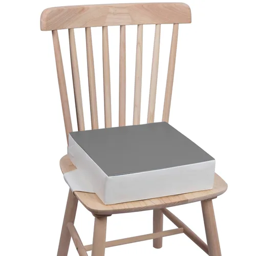 Vista 7 de Kalawen Asiento elevador para mesa de comedor, impermeable, de poliuretano, lavable, grueso, asiento elevador para niños pequeños