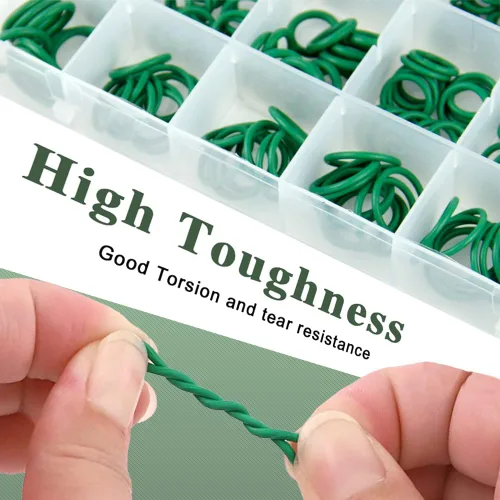 Vista 3 de Kit de 270 anillos tóricos, kit de juntas tóricas de CA automotriz, anillo de sello de compresor de aire acondicionado para automóvil, anillo