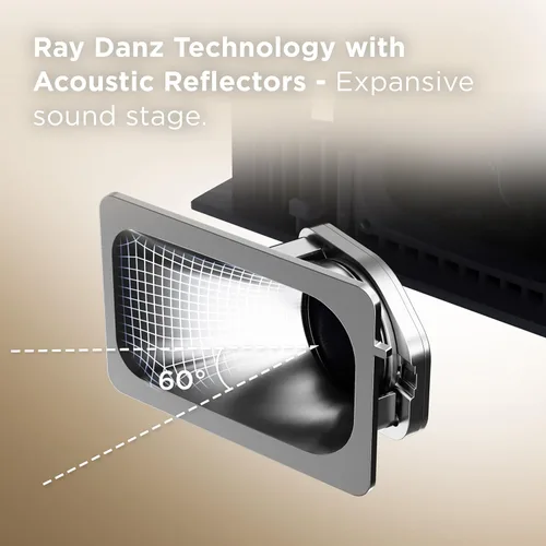 Vista 9 de TCL Q65H Q Class 5.1 Barra de sonido de canal con Dolby Atmos, DTS:X, tecnología Ray Danz, subwoofer inalámbrico, altavoces envolventes inalámbricos