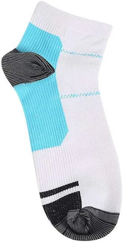 Vista 5 de Compression Socks Breathable For Men & Women Circulation - Best Support For Running Nurses Recovery Cycling Flight Athletic